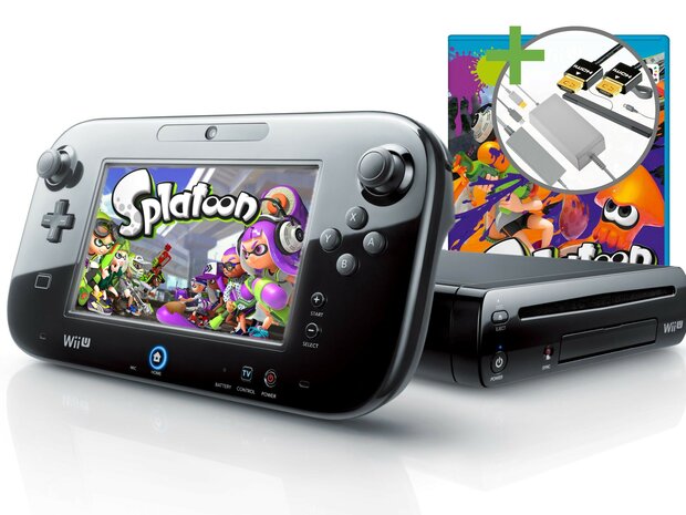 Nintendo Wii-U Starter Pack - Splatoon Edition [Complete]