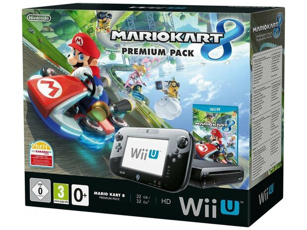 Nintendo Wii U Starter Pack - Mario Kart 8 Edition [Complete]