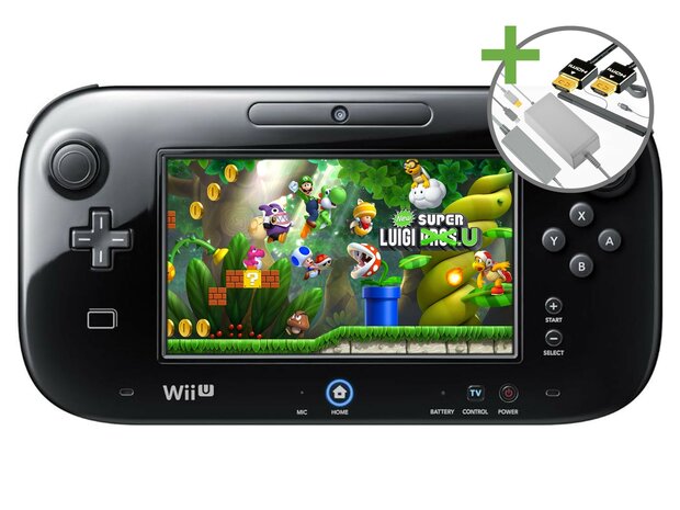 Nintendo Wii U Starter Pack - New Super Mario Bros. U + New Super Luigi U Edition [Complete]