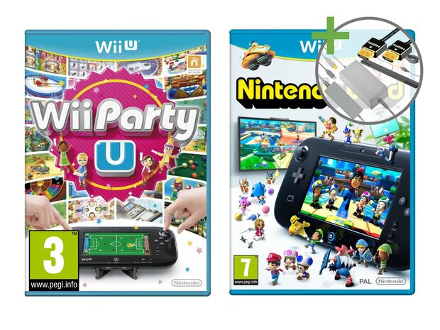 Nintendo Wii U Starter Pack - Wii Party U Edition [Complete]