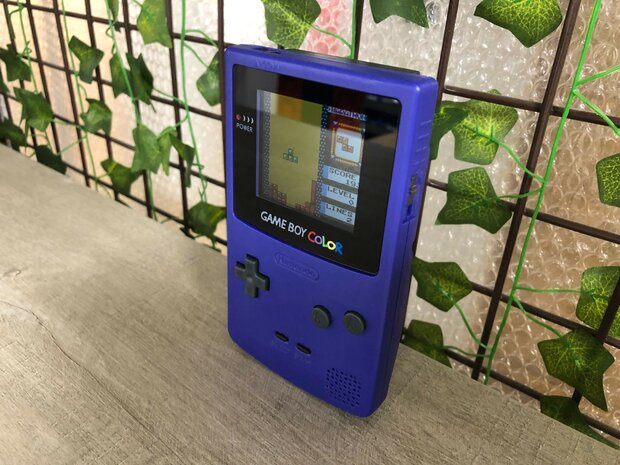 Gameboy Color IPS Purple Edition