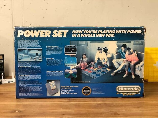 Nintendo NES Console Power Set [NTSC] [Complete]