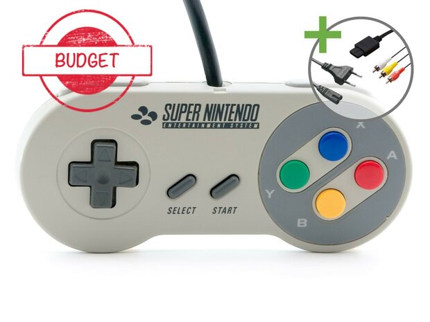 Super Nintendo Starter Pack - Control Set Edition - Budget