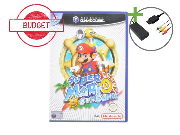 Nintendo Gamecube Starter Pack - Super Mario Sunshine Edition - Budget
