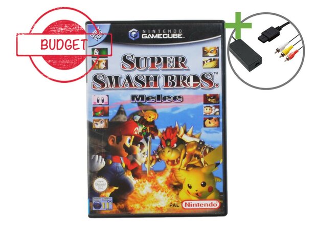 Nintendo Gamecube Starter Pack - Justy's Smash Pack - Budget