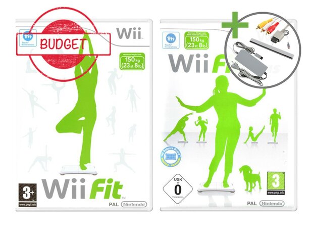 Nintendo Wii Starter Pack - Wii Fit Plus Edition - Budget