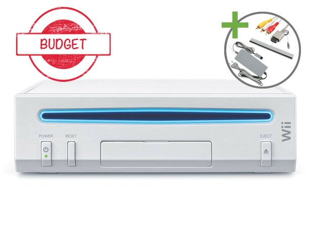 Nintendo Wii Starter Pack - Motion Plus White Edition - Budget