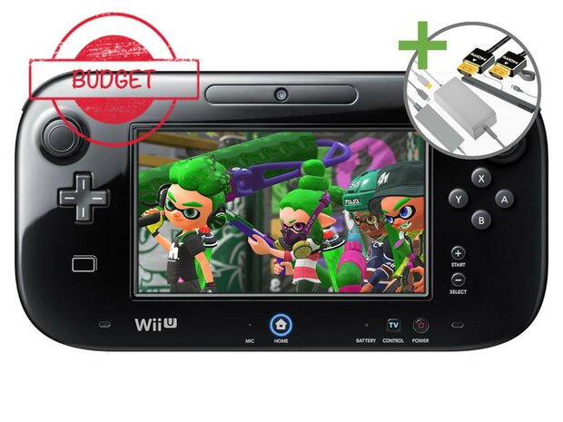 Nintendo Wii U Starter Pack - Splatoon Edition - Budget