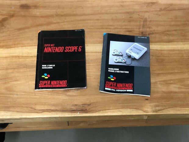 Super Nintendo Starter Pack - Scope Set [Complete]