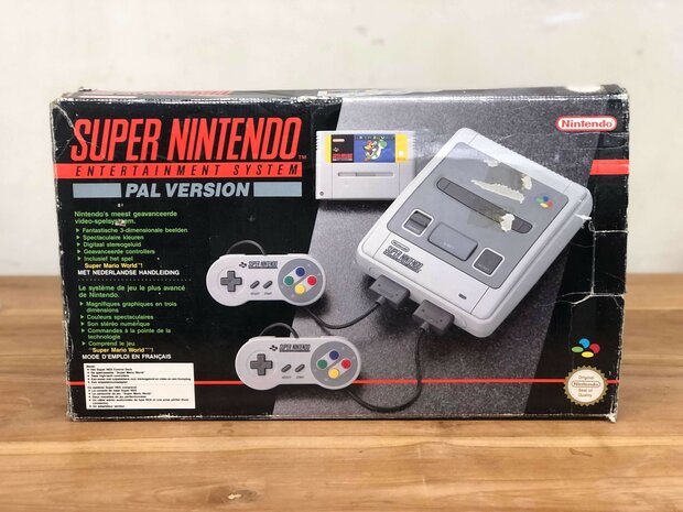 Super Nintendo SNES Console - Super Mario World [Complete]