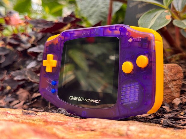 Gameboy Advance IPS Limited Wario Edition + Wario Land 4