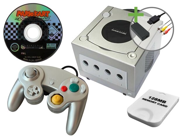 Nintendo Gamecube Starter Pack - Value Mario Kart Double Dash Edition