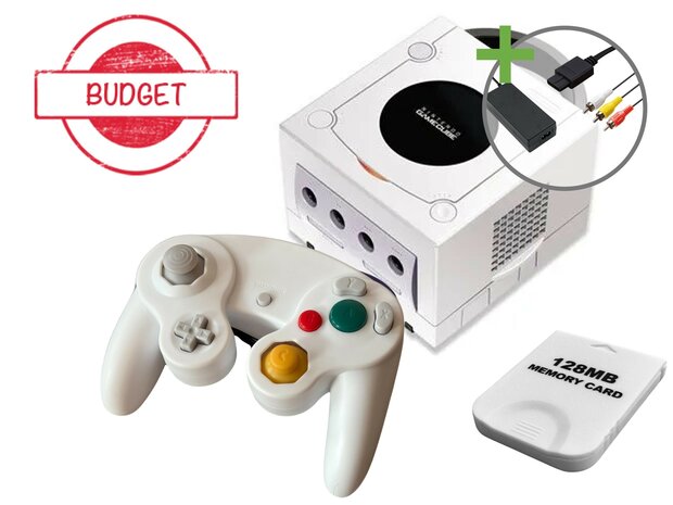 Nintendo Gamecube Starter Pack - Value Pearl Edition - Budget
