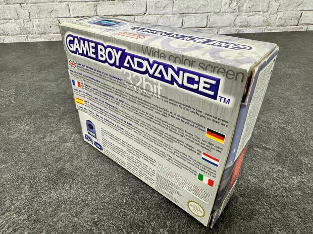 Gameboy Advance Transparent Blue [Complete]