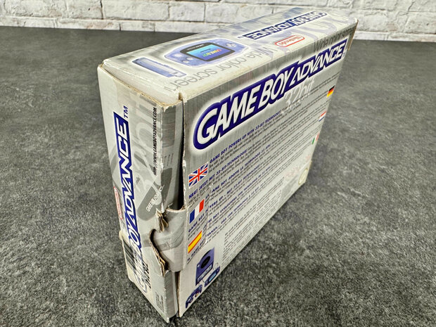 Gameboy Advance Transparent Blue [Complete]