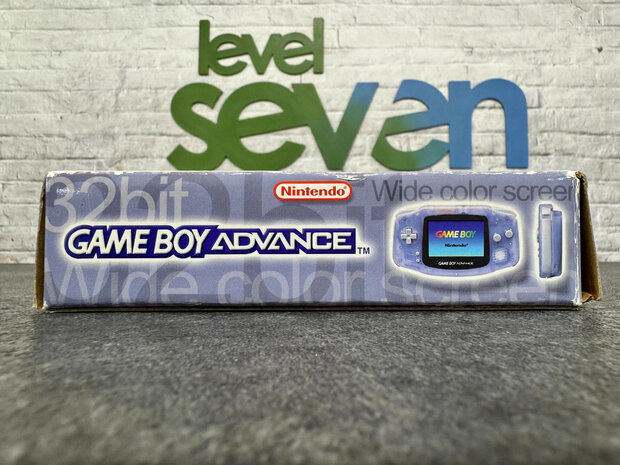 Gameboy Advance Transparent Blue [Complete]