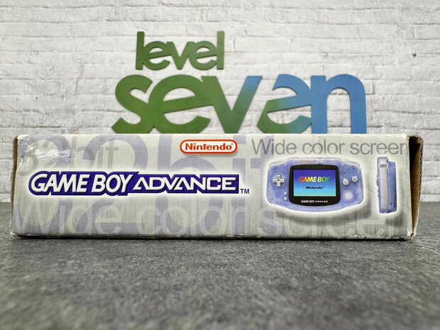 Gameboy Advance Transparent Blue [Complete]