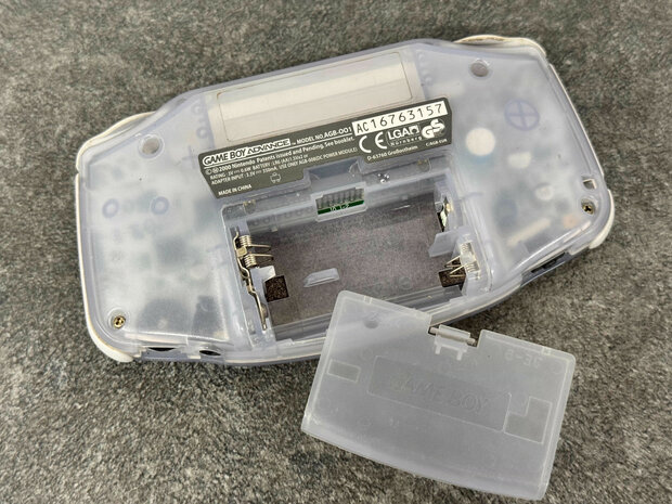 Gameboy Advance Transparent Blue [Complete]