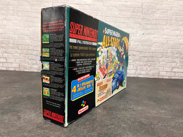 Super Nintendo Starter Pack - Super Mario All Stars Edition [Complete]