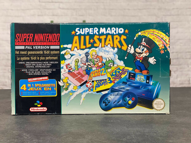Super Nintendo Starter Pack - Super Mario All Stars Edition [Complete]