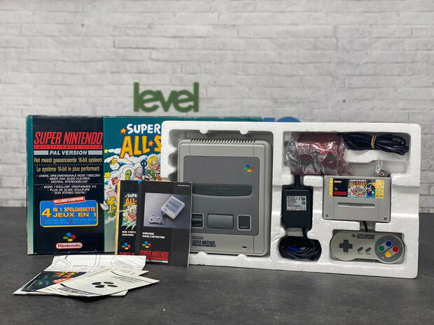 Super Nintendo Starter Pack - Super Mario All Stars Edition [Complete]
