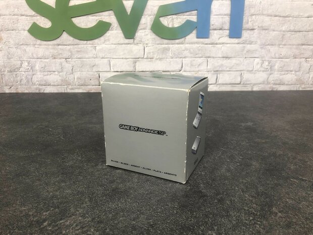 Gameboy Advance SP Silver [Complete]
