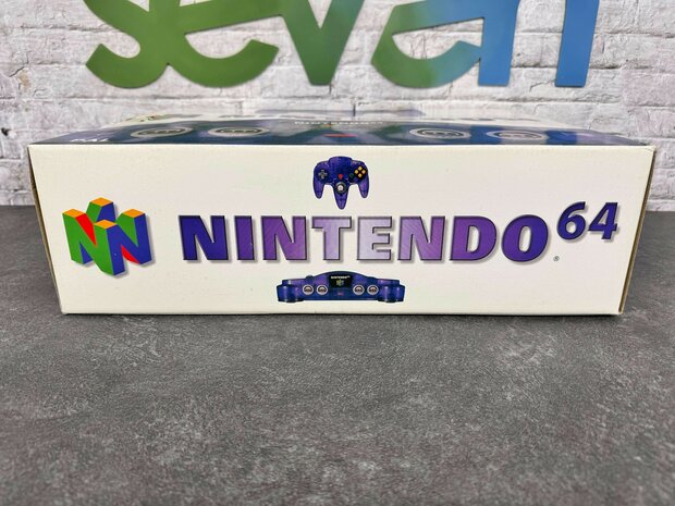Nintendo 64 Console Grape Purple + Controller (with Protector) [Complete]