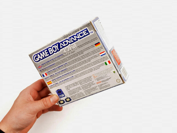 Gameboy Advance Transparent Blue [Complete]