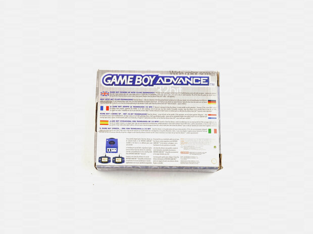 Gameboy Advance Transparent Blue [Complete]