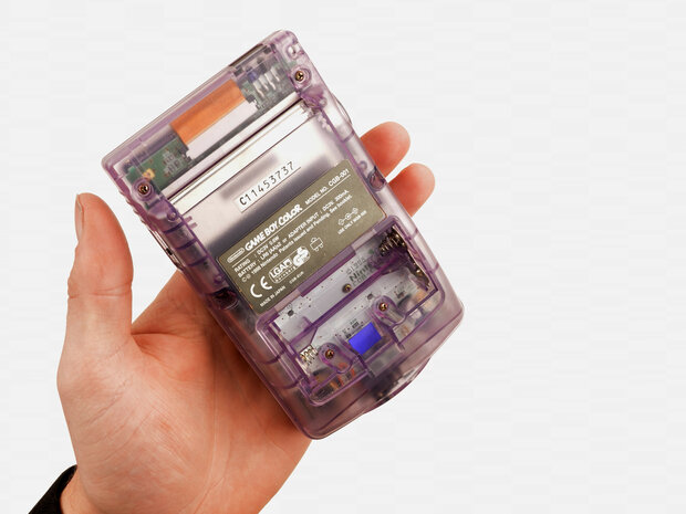 Gameboy Color Transparent Purple [Complete]