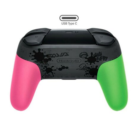 Nintendo Switch Pro Controller - Splatoon Editie [Complete]