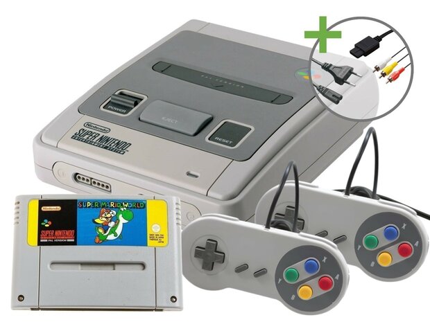 Super Nintendo Starter Pack - Double Value Edition of Super Mario World Edition