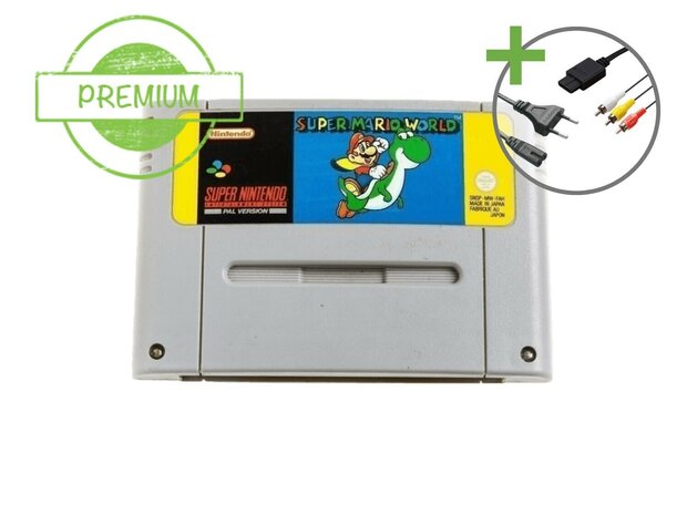 Super Nintendo Starter Pack - Value Edition of Super Mario World Edition - Premium