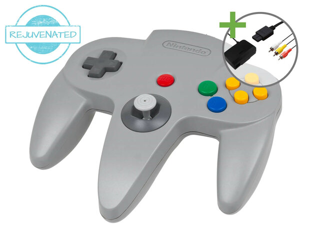 Nintendo 64 Starter Pack - Control Deck Edition - Rejuvenated