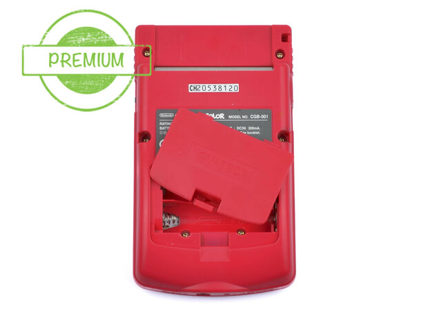 Gameboy Color Red - Premium