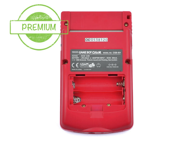Gameboy Color Red - Premium