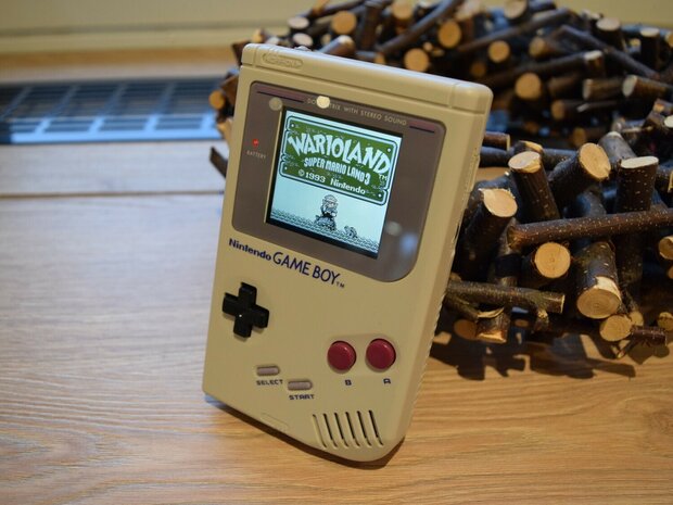 Gameboy Classic IPS Backlight Original Grey Edition