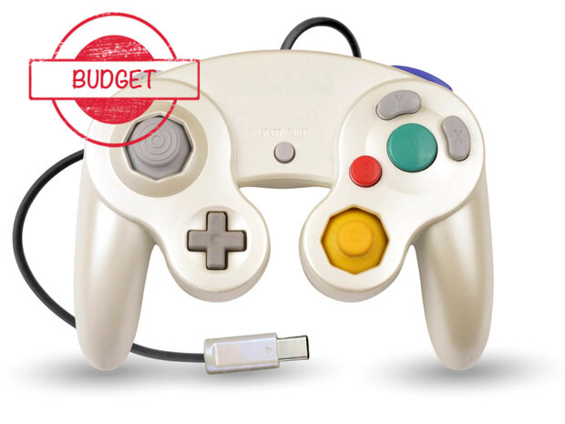 Nintendo GameCube Controller Pearl White - Budget
