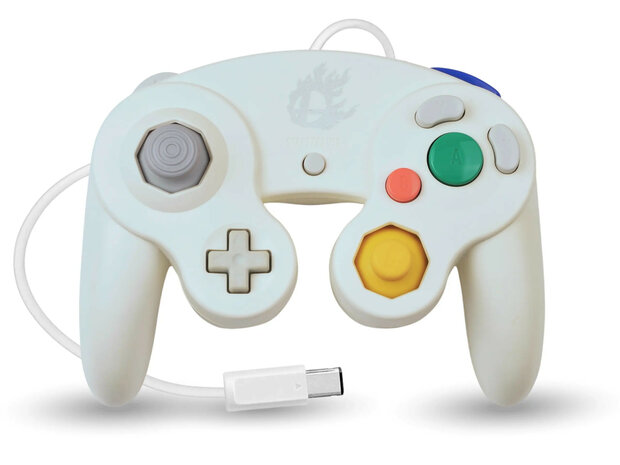 Nintendo GameCube Controller Smash 4 White