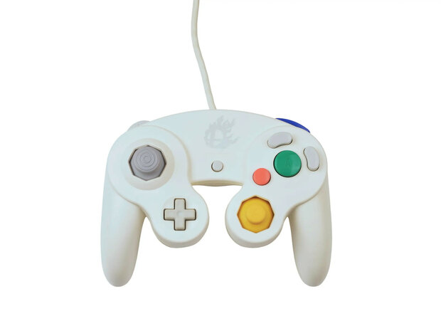 Nintendo GameCube Controller Smash 4 White
