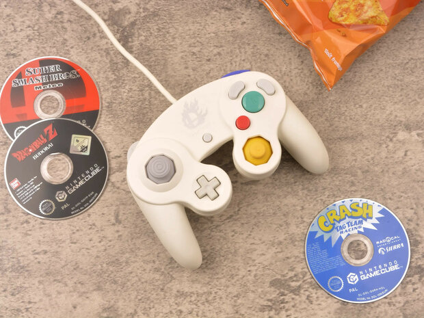 Nintendo GameCube Controller Smash 4 White