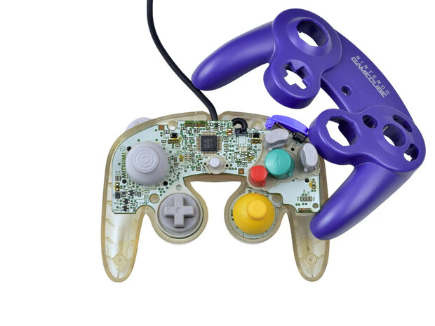 Original Gamecube Controller Crystal Purple