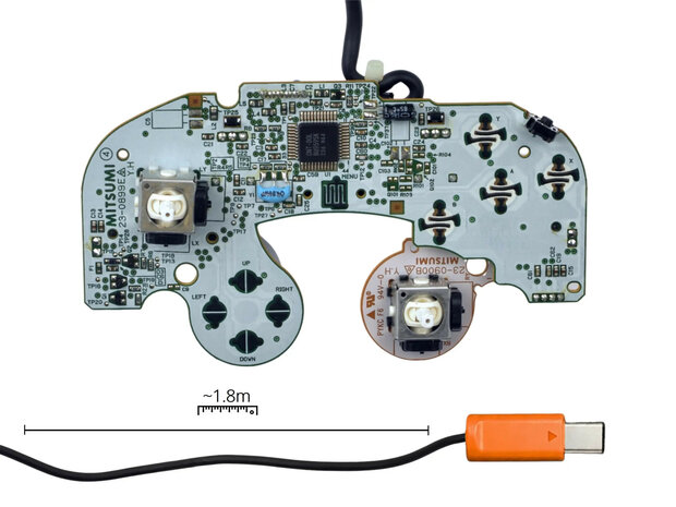 Original Gamecube Controller Spice Orange