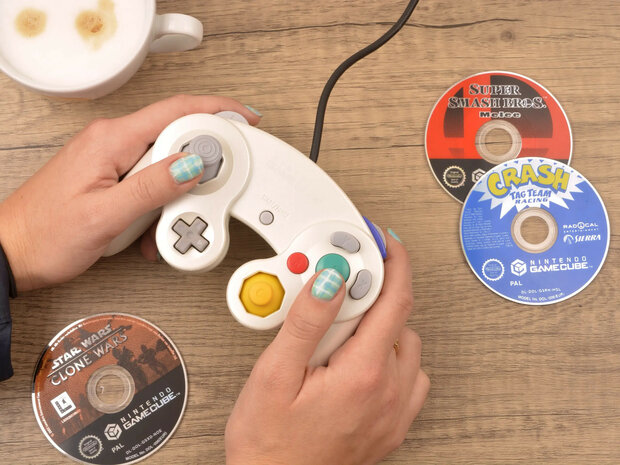 Nintendo GameCube Controller Pearl White