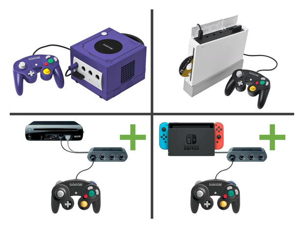 Original Gamecube Controller - Super Smash Bros Wii U Edition