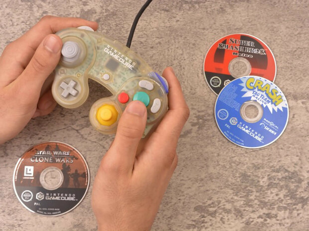 Nintendo GameCube Controller Clear