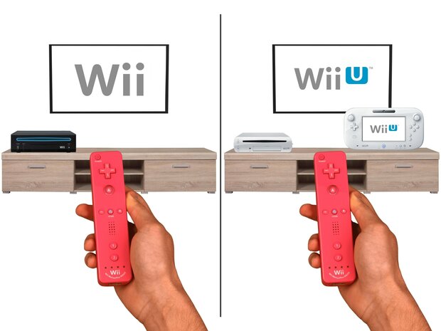 Nintendo Wii Remote Controller Motion Plus Pink