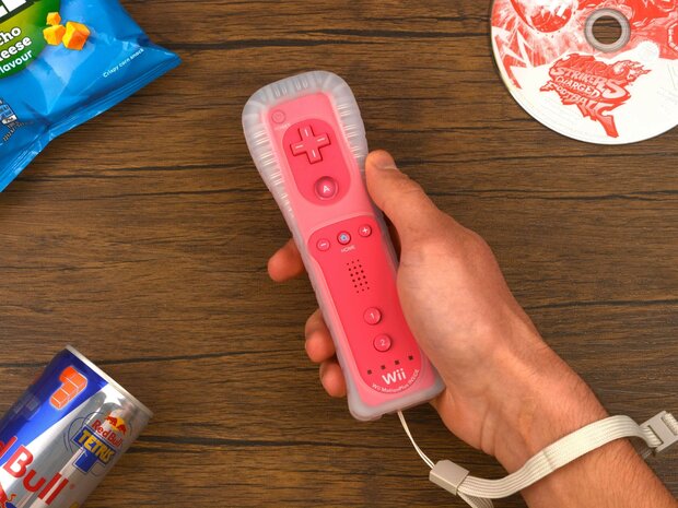 Nintendo Wii Remote Controller Motion Plus Pink