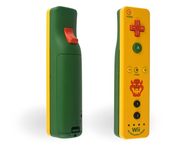 Nintendo Wii Remote Controller Motion Plus Bowser