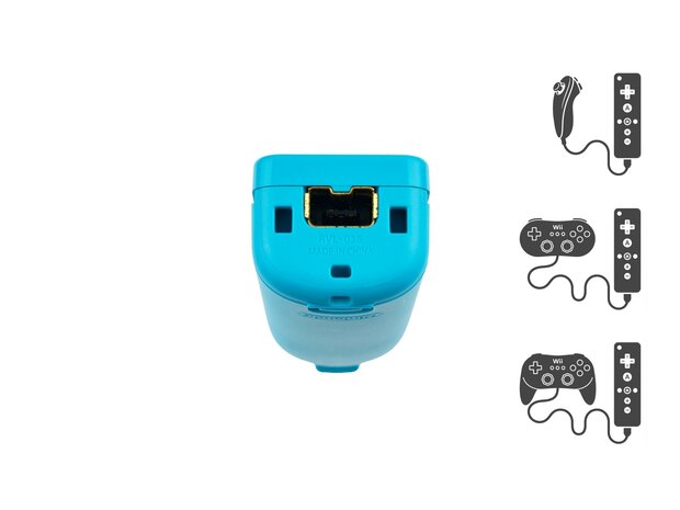 Nintendo Wii Remote Controller Motion Plus Blue